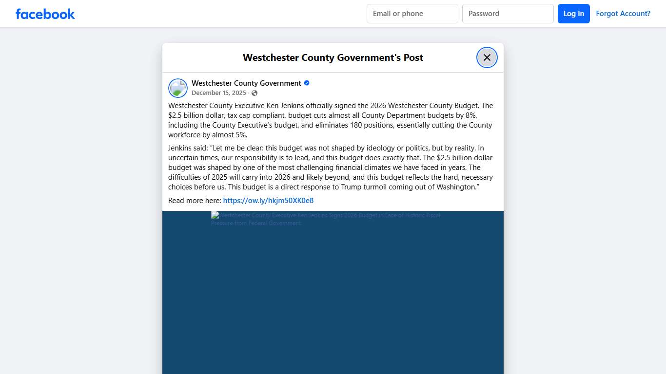 Westchester County... - Westchester County Government Facebook